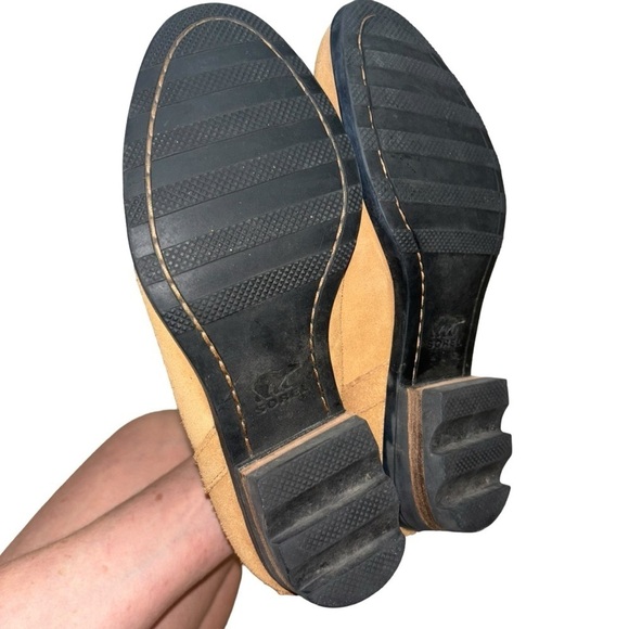 Sorel Women's Size 8  Lolla Cut-Out Ankle Booties Suede Upper Brown Bohemian - Picture 9 of 9